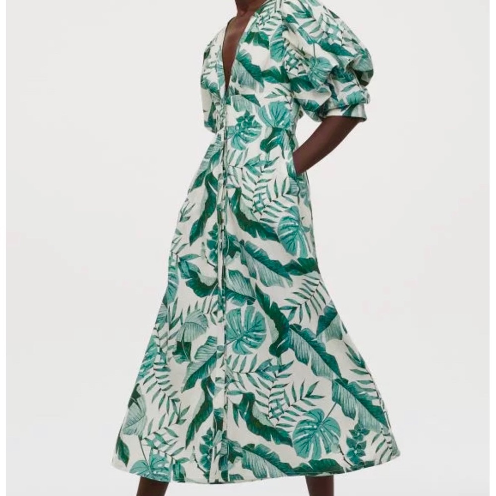 Johanna Ortiz x H&M Linen blend dress